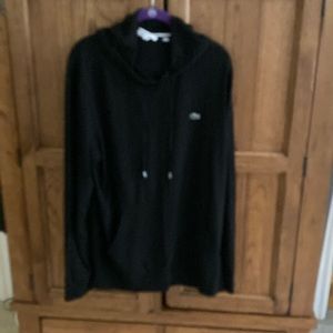 Lacoste jersey hooded t-shirt